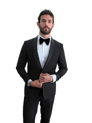 Eleganza Platinum SHAWL-C Modern Fit Tuxedo